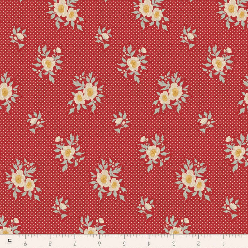 PRE-ORDER Tilda- Merry Little Christmas- Joy Red TIL100624- Half Yard- July 2027