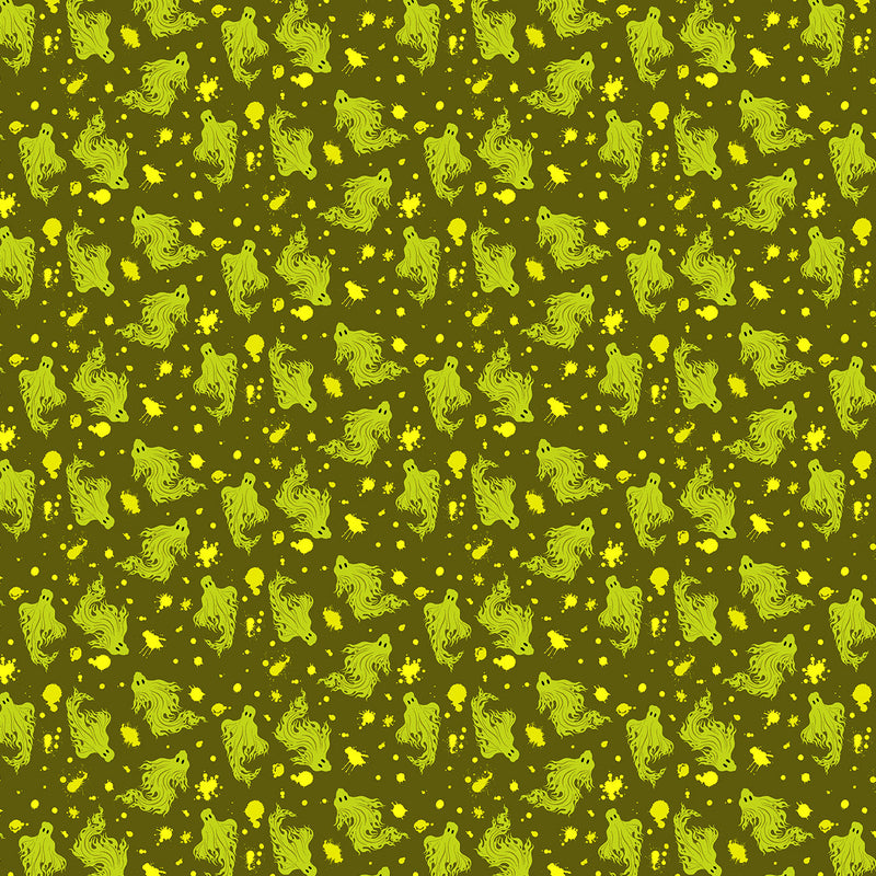 PRE-Order Enchanter by Libs Elliott- Fantome A-10783-G Acid- Half Yard- April 2027