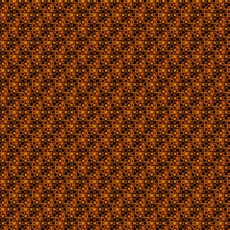 PRE-Order Enchanter by Libs Elliott- Spellbound A-10784-O Flame- Half Yard- April 2027