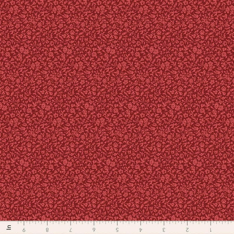 PRE-ORDER Tilda- Merry Little Christmas Blender- Eve Burgundy TIL110140- Half Yard- July 2027