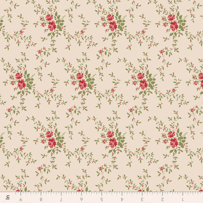 PRE-ORDER Tilda- Merry Little Christmas Blender- Noel Cream TIL110147- Half Yard- July 2027