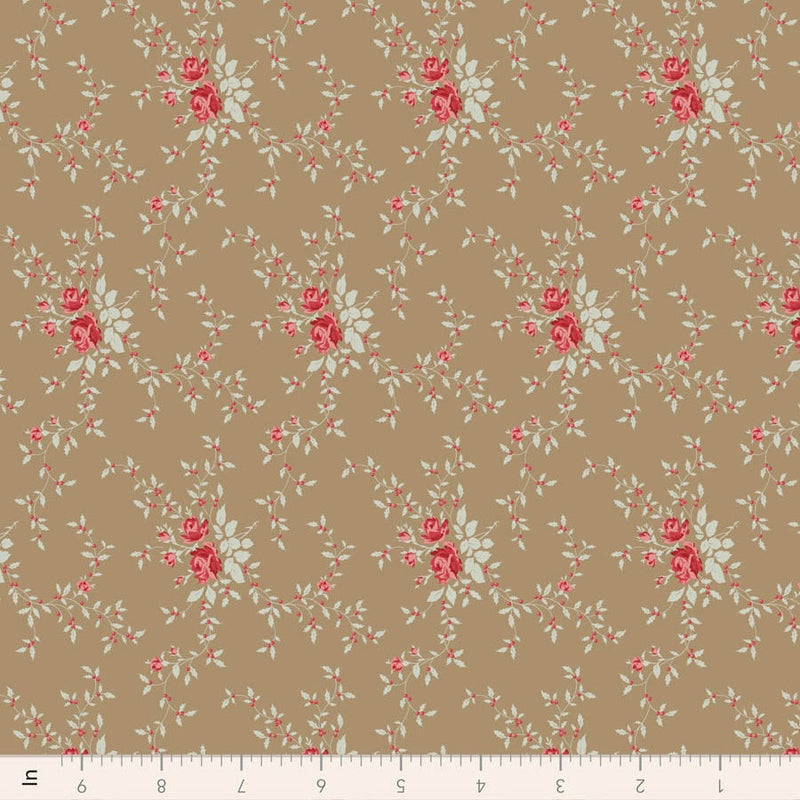 PRE-ORDER Tilda- Merry Little Christmas Blender- Noel Taupe TIL110149- Half Yard- July 2027