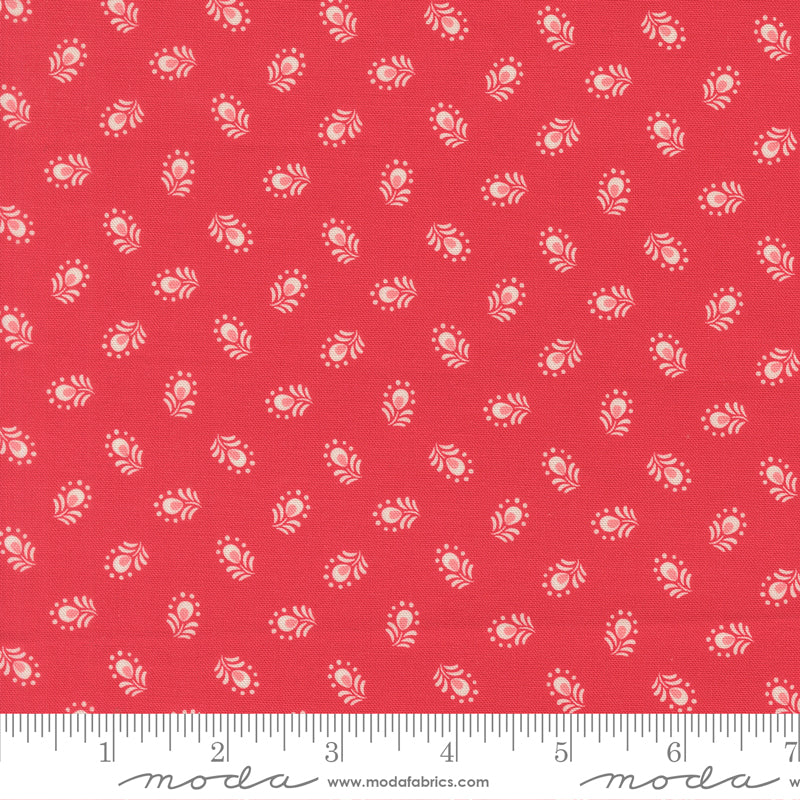 PRE-Order Tilbury Garden by Crystal Manning- Azalea 11996 17- Half Yard- March 2027