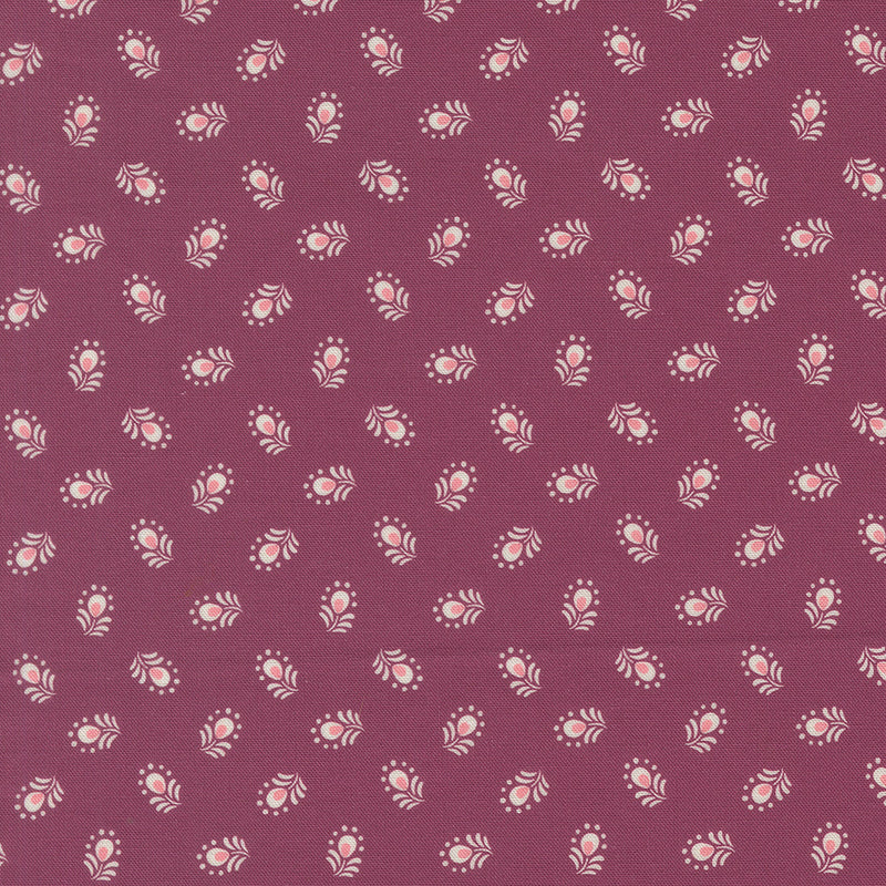 PRE-Order Tilbury Garden by Crystal Manning- Cyclamen 11996 12- Half Yard- March 2027