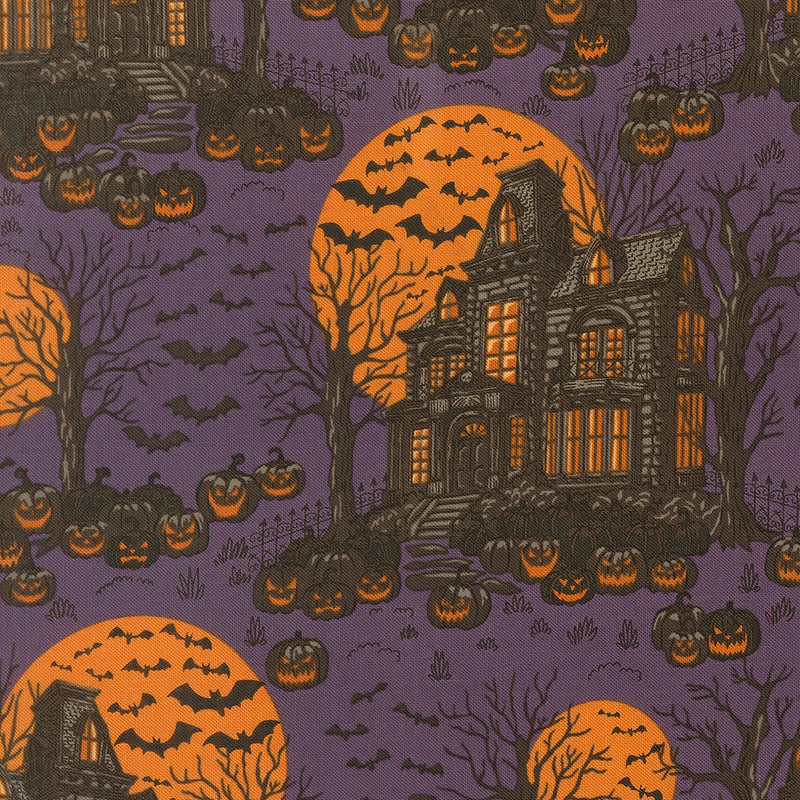 PRE-ORDER Gothic Haunt by Stacy Lest Hsu- Purple Haze 21001 20 - Half Yard- May 2027