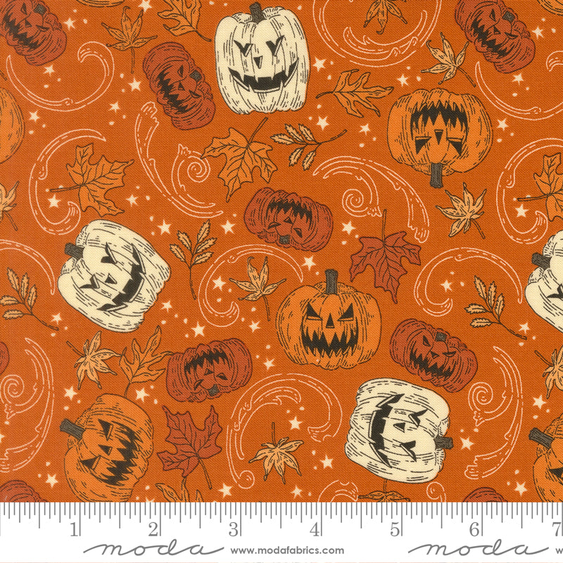 PRE-ORDER Gothic Haunt by Stacy Lest Hsu- Pumpkin 21005 17 - Half Yard- May 2027