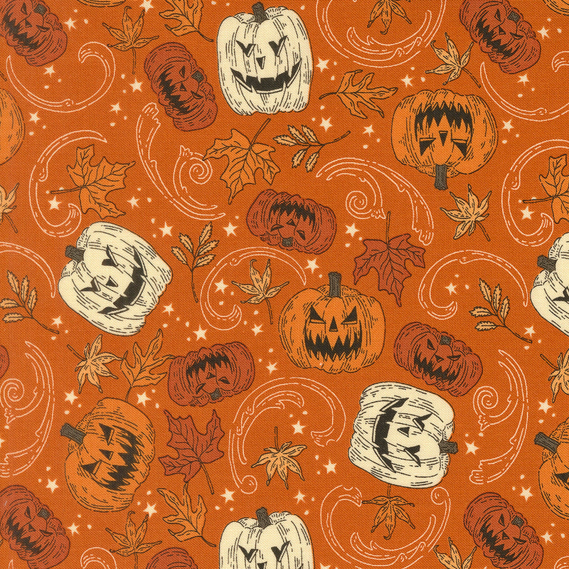 PRE-ORDER Gothic Haunt by Stacy Lest Hsu- Pumpkin 21005 17 - Half Yard- May 2027