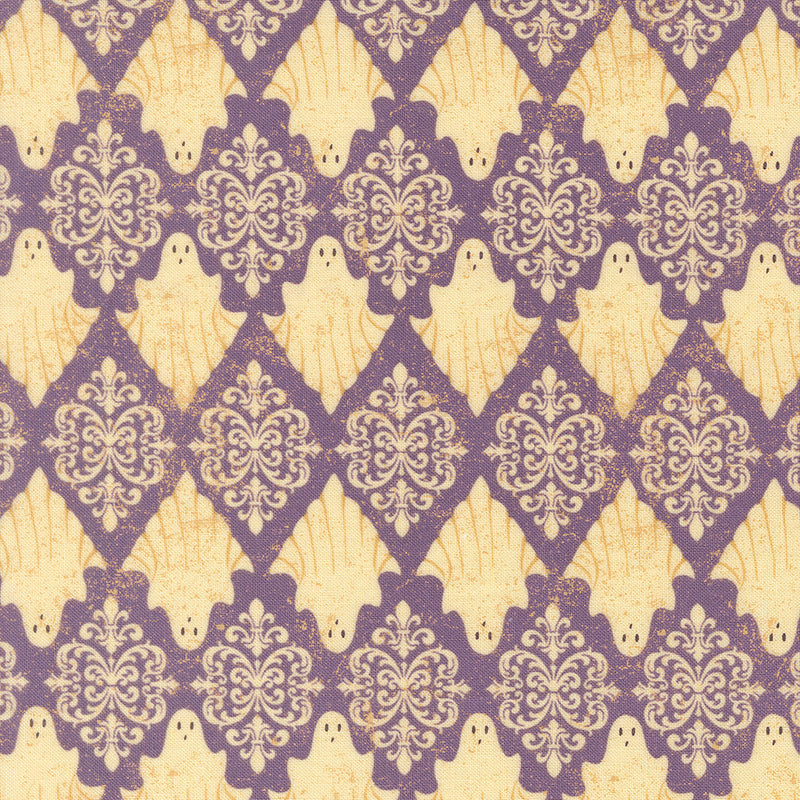 PRE-ORDER Gothic Haunt by Stacy Lest Hsu- Purple Haze 21007 19 - Half Yard- May 2027