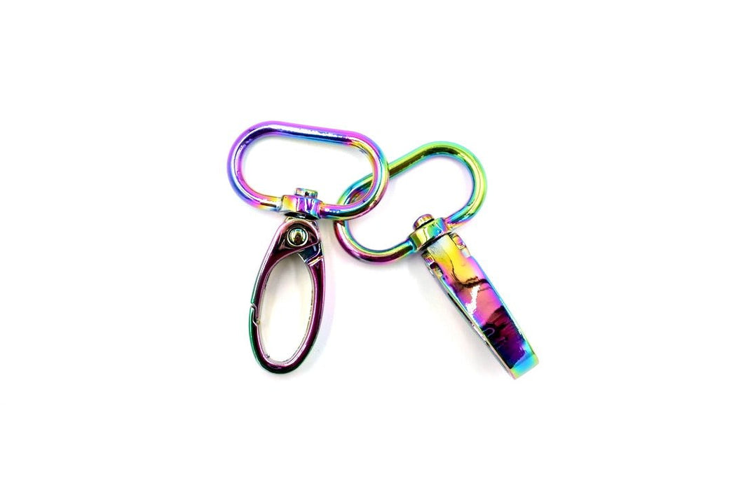 Rainbow 1 inch (25mm) Swivel Hook- Set of 2