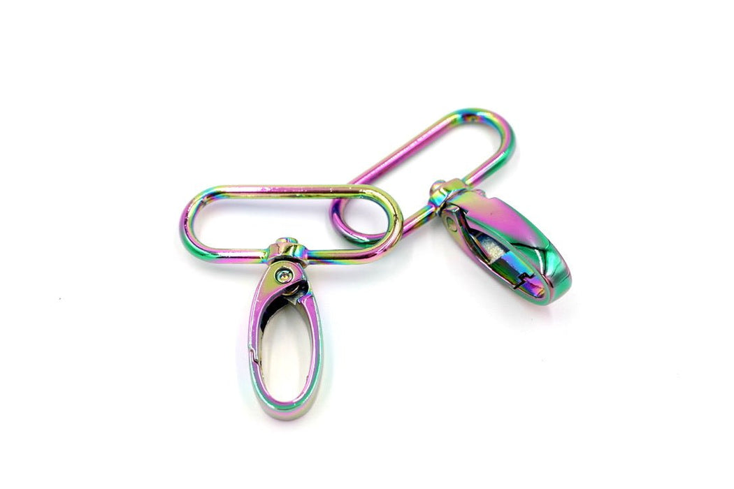 Rainbow 1 1/2 inch (38mm) Swivel Hook- Set of 2