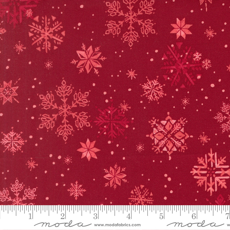 PRE-ORDER Mums Christmas by Robin Pickens- Crimson 48823 14 - Half Yard- May 2027