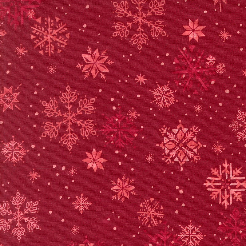 PRE-ORDER Mums Christmas by Robin Pickens- Crimson 48823 14 - Half Yard- May 2027