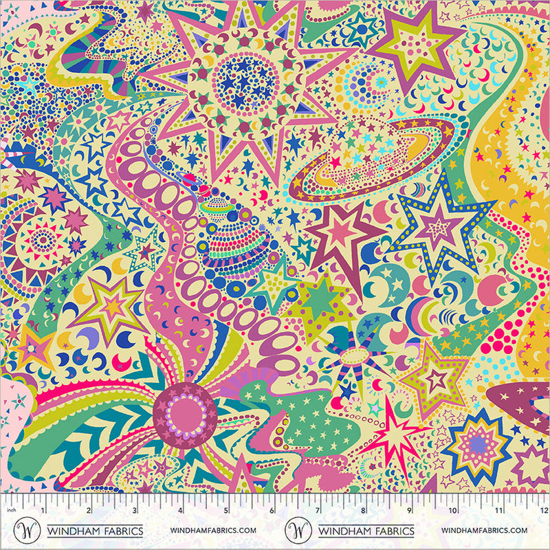 PRE-Order Sally Kelly- Cosmos- Starlight 55149D-2 - Half Yard- November 2026
