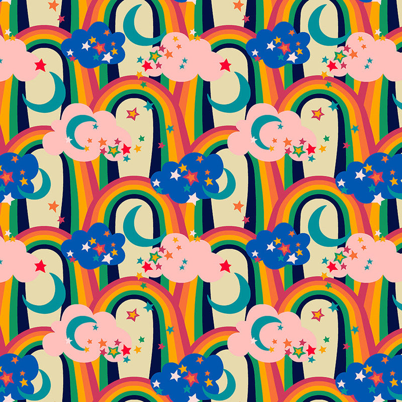 PRE-Order Sally Kelly- Cosmos- Deep Space 55150D-2 - Half Yard- November 2026