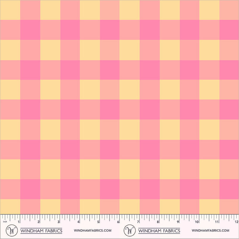PRE-Order Heather Ross- Boat Race- Picnic Big 55607D-15 Peony- Half Yard- May 2027
