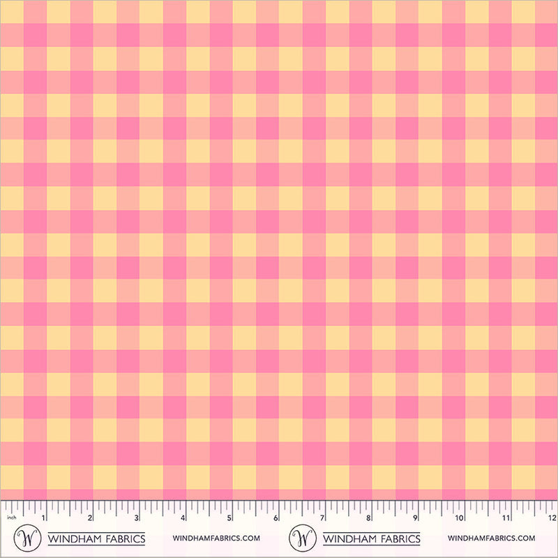 PRE-Order Heather Ross- Boat Race- Picnic Little 55608D-15 Peony- Half Yard- May 2027