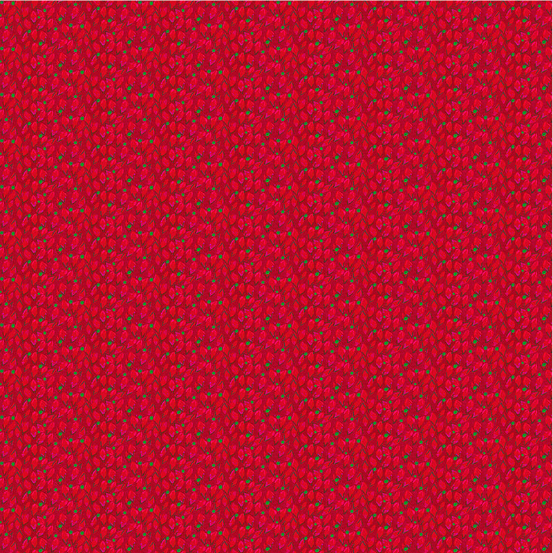 PRE-Order Sally Kelly- Celestial Skies- Taurus 55845D-4-Red-  Half Yard- May 2027