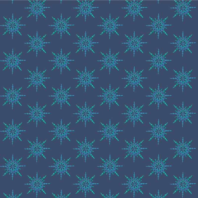 PRE-Order Sally Kelly- Celestial Skies- Starburst 55846D-9-Twilight-  Half Yard- May 2027