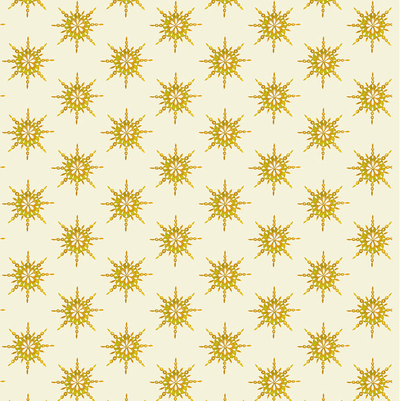 PRE-Order Sally Kelly- Celestial Skies- Starburst 55846DM-11-Cream/Gold-  Half Yard- May 2027