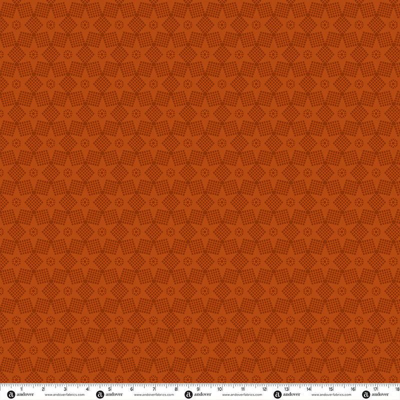 PRE-Order Enchanter by Libs Elliott- Tarot A-10782-O Pumpkin- Half Yard- April 2027