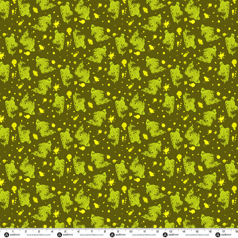 PRE-Order Enchanter by Libs Elliott- Fantome A-10783-G Acid- Half Yard- April 2027