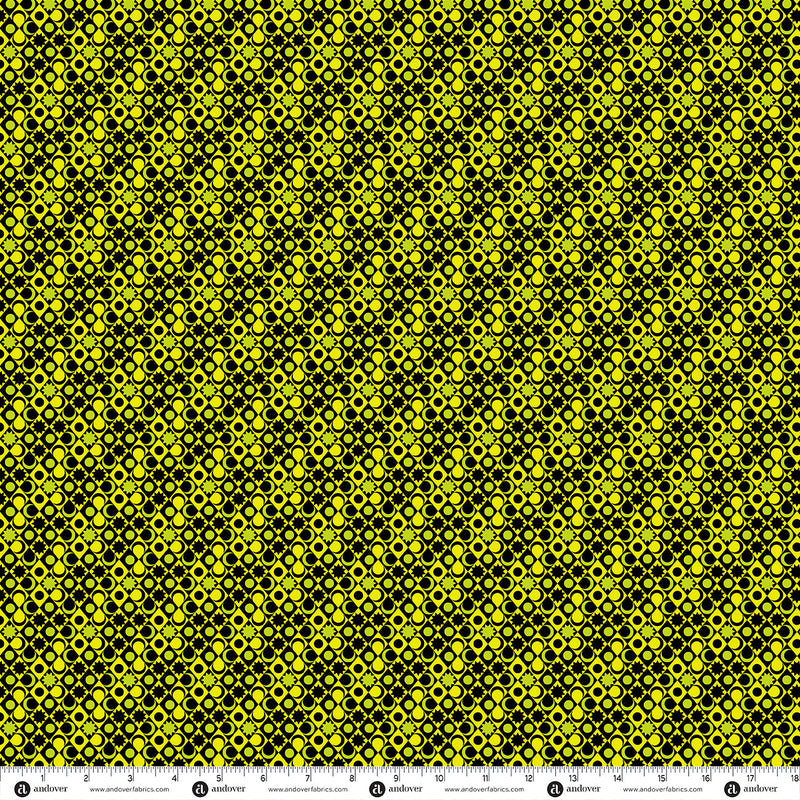 PRE-Order Enchanter by Libs Elliott- Spellbound A-10784-V Acid- Half Yard- April 2027