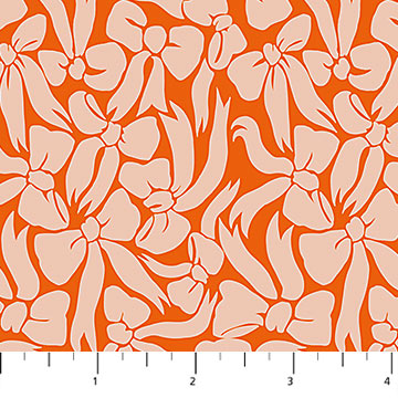 PRE-Order Anna Maria Textiles- Sugar Coated- Bowie AMT199-59L Tangerine- Half Yard- May 2027