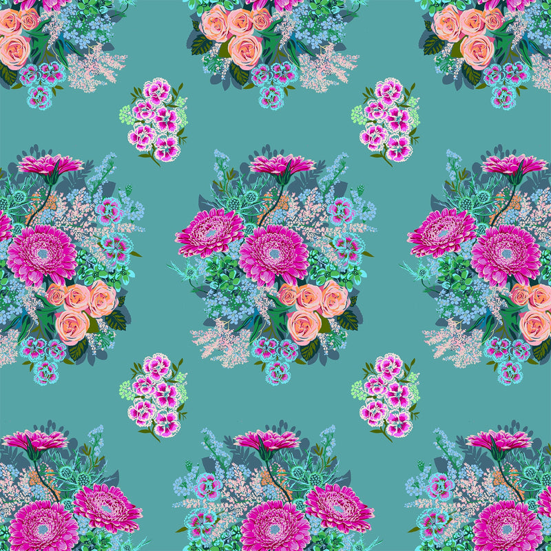 PRE-Order Anna Maria Textiles- Sugar Coated- For Mary AMT205-62L Jade- Half Yard- May 2027