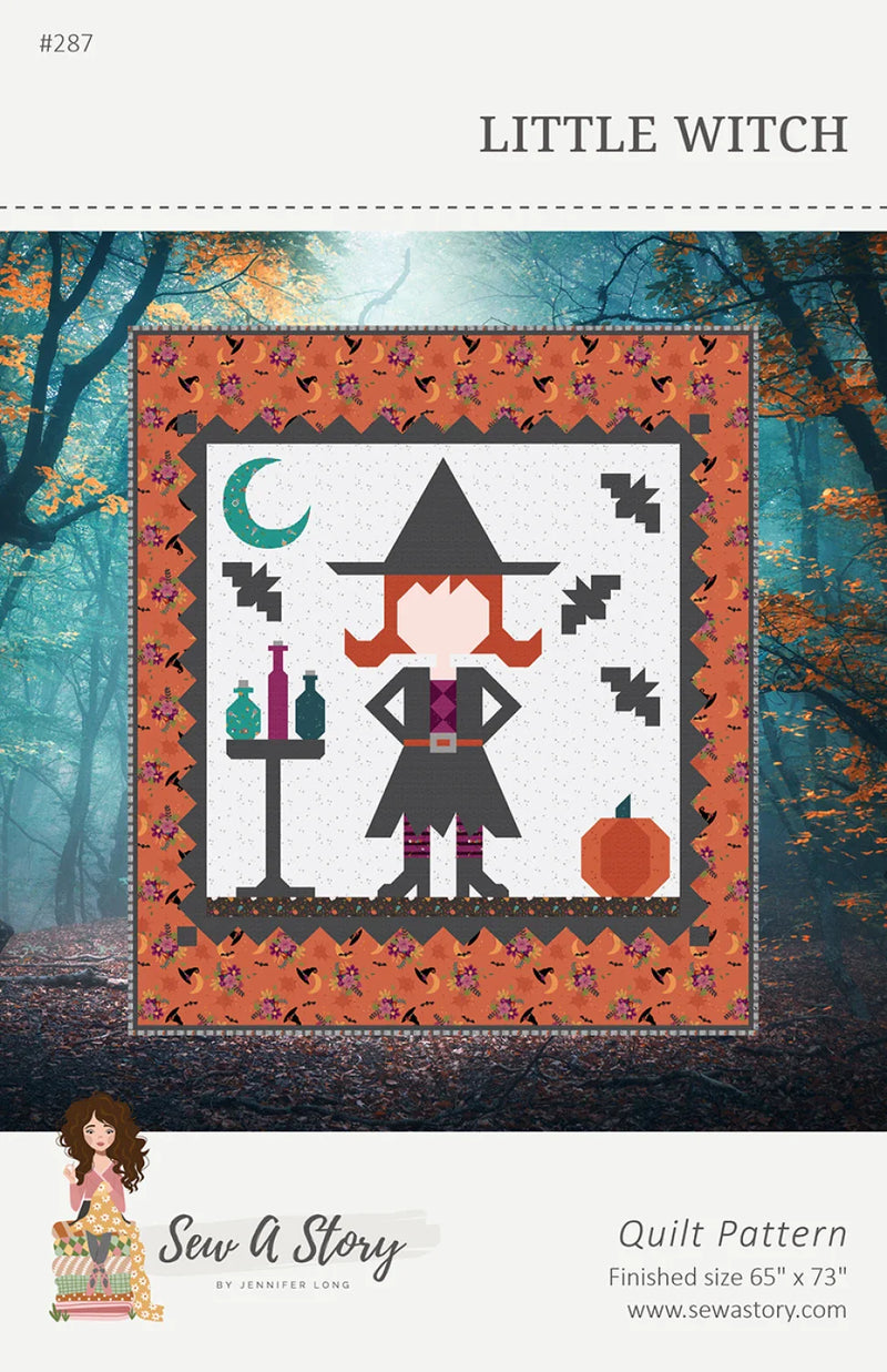 Little Witch Quilt Pattern By Jennifer Long