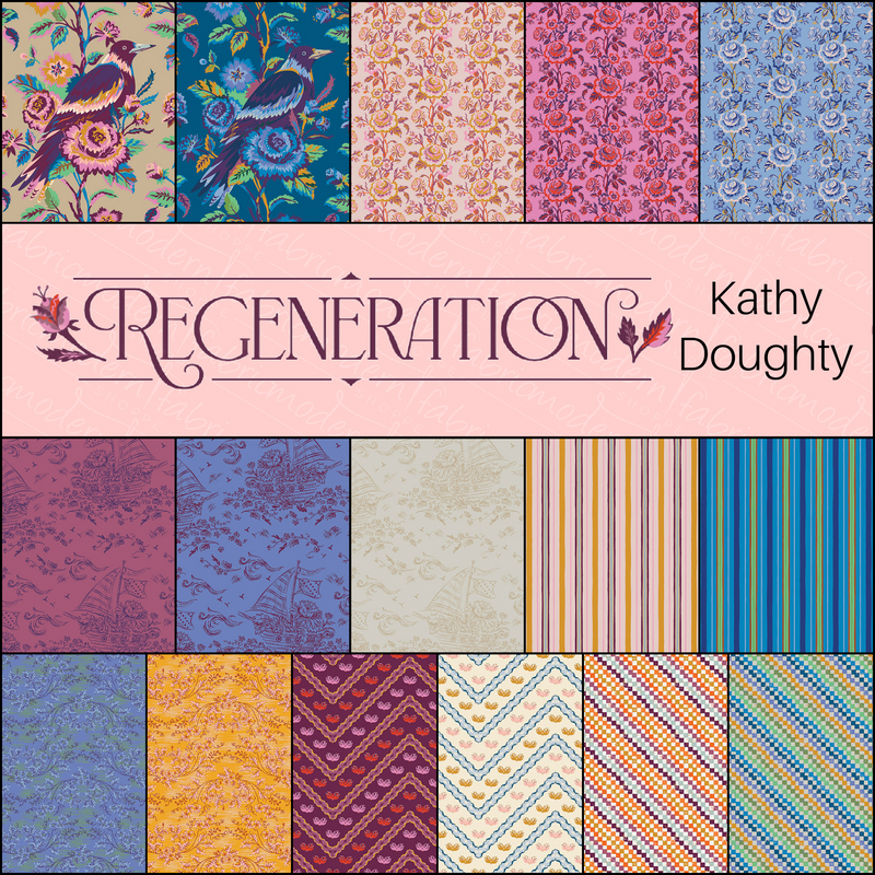 PRE-ORDER Regeneration by Kathy Doughty- Half Yard Bundle- March 2027