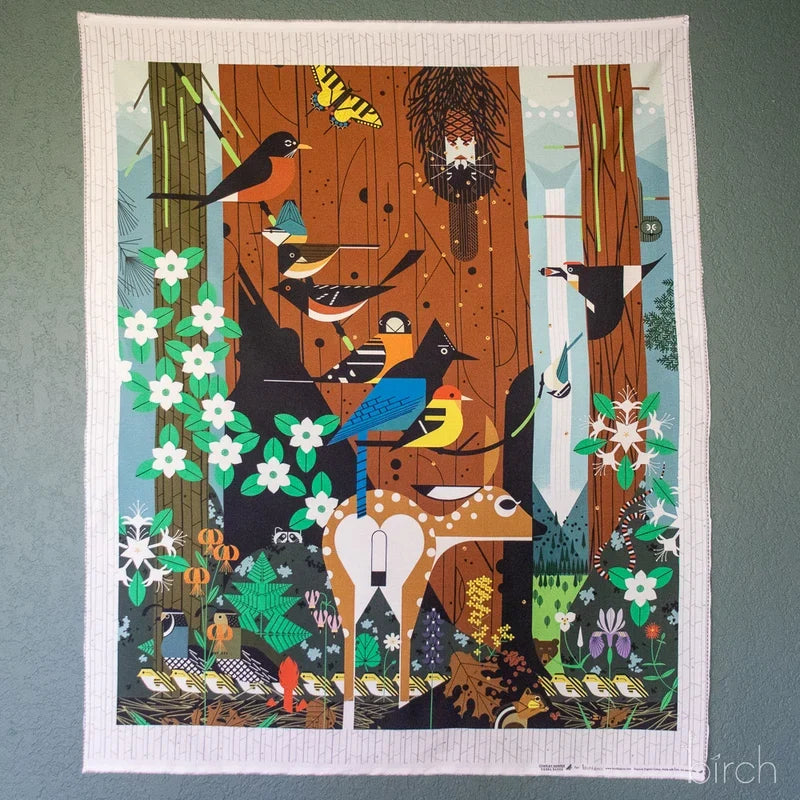 Sierra Range by Charley Harper- Sierra Range Poster Panel CH-454 Yard- August 2026