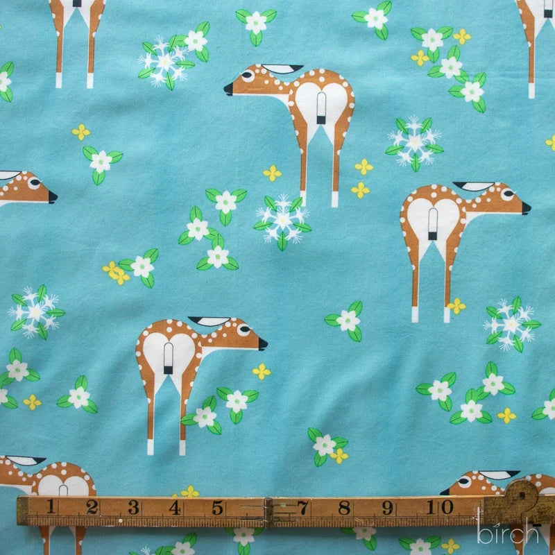 Sierra Range by Charley Harper- Sierra Deer Field CH-165  Half Yard- August 2026