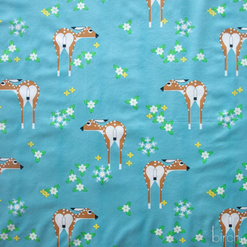 Sierra Range by Charley Harper- Sierra Deer Field CH-165  Half Yard- August 2026