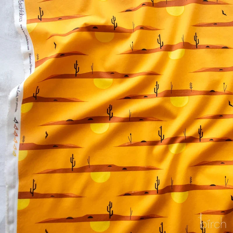 The Desert by Charley Harper- Desert at Dusk CH-215 Half Yard- August 2026