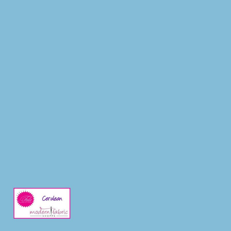 Tula Pink Designer Essential Solid- CSFSESS.CERULEAN- Half Yard