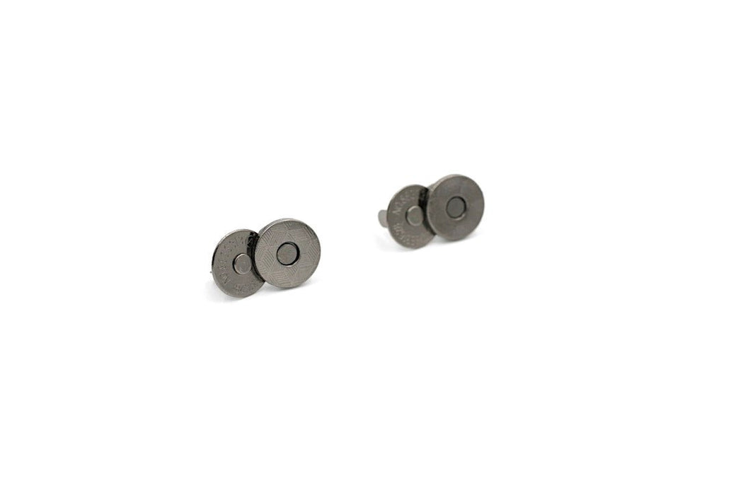 Gunmetal Magnetic Snaps/Closures for Handbags & Wallets - Set of 2!