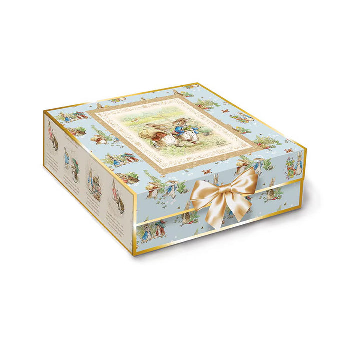 PRE-Order Peter's Garden Adventure Boxed Quilt Kit featuring Peter Rabbit & Benjamin Bunny from Riley Blake- February 2026