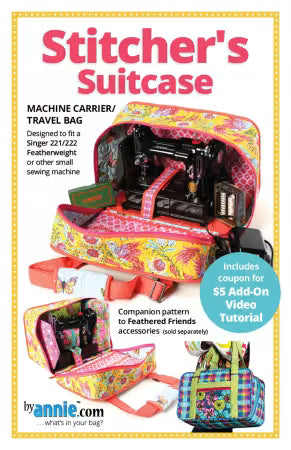 By Annie- Stitchers Suitcase Bag Pattern