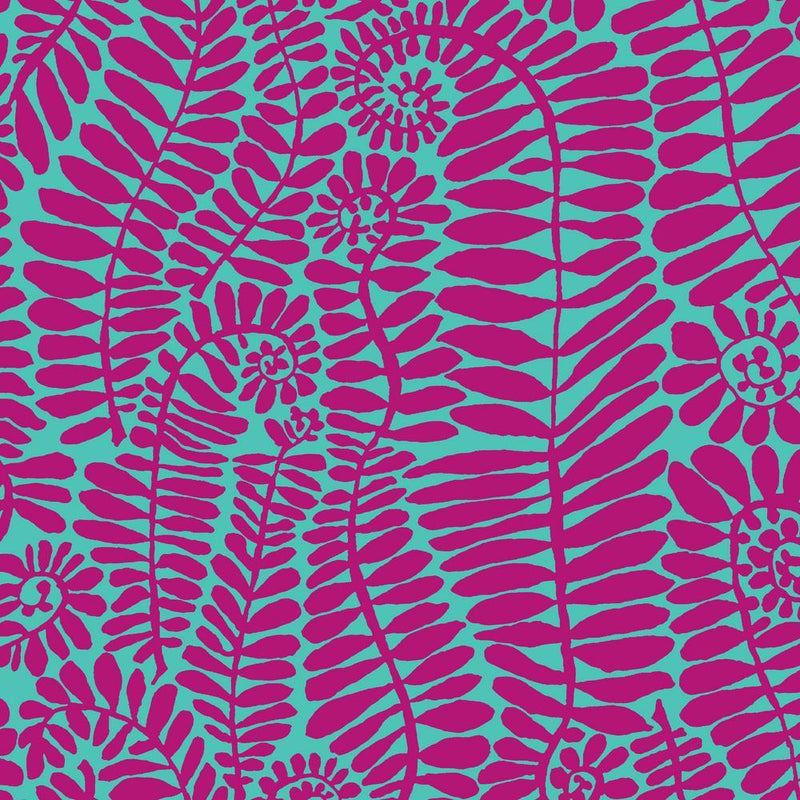 PRE-Order Kaffe Fassett February 2027 Collective- Fronds PWBM085.BLUE- Half Yard
