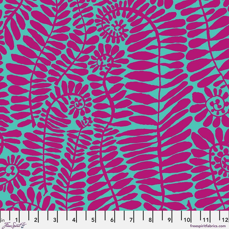 PRE-Order Kaffe Fassett February 2027 Collective- Fronds PWBM085.BLUE- Half Yard