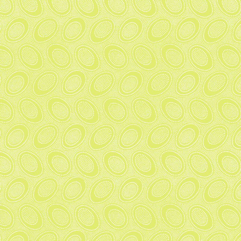 PRE-Order Kaffe Fassett February 2027 Collective- Aboriginal Dot PWGP071.CELERY- Half Yard