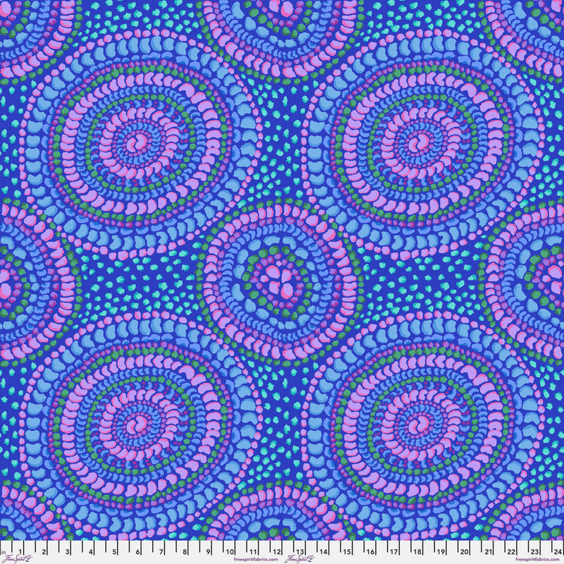 PRE-Order Kaffe Fassett February 2027 Collective- Bean Mosaic  PWGP217.BLUE- Half Yard