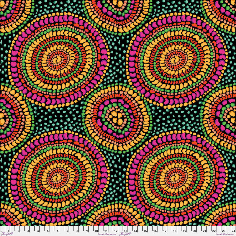 PRE-Order Kaffe Fassett February 2027 Collective- Bean Mosaic  PWGP217.BRIGHT- Half Yard