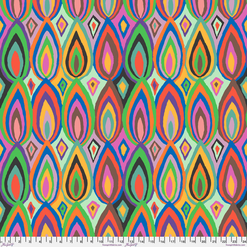 PRE-Order Kaffe Fassett February 2027 Collective- Flame  PWGP219.MULTI- Half Yard