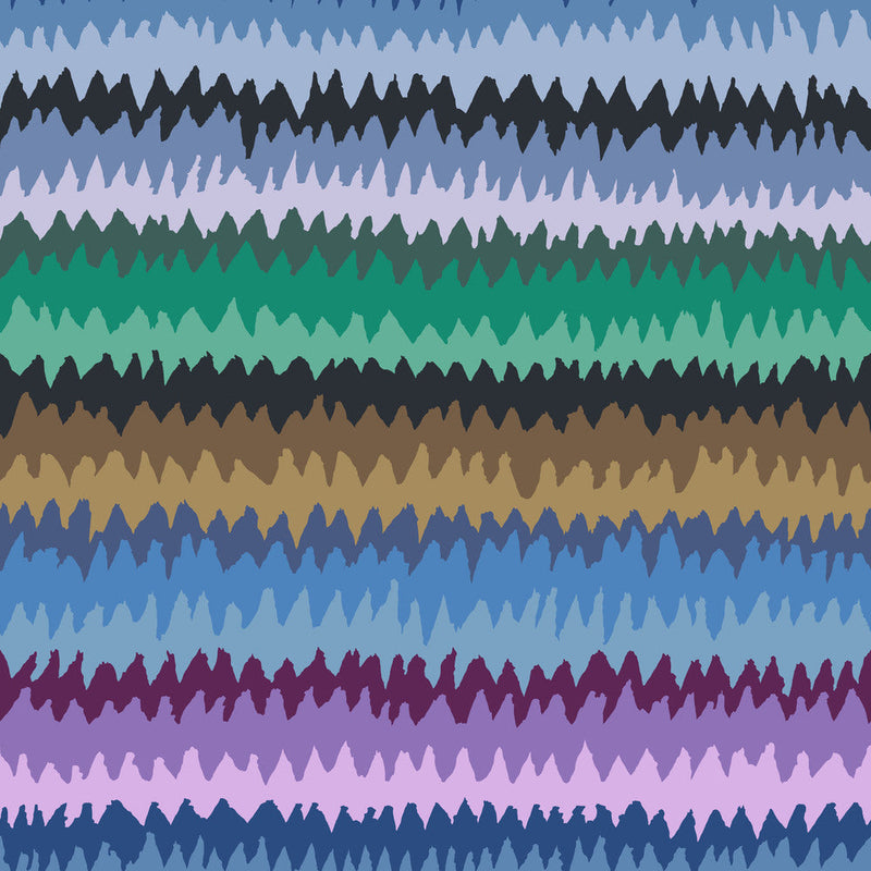 PRE-Order Kaffe Fassett February 2027 Collective- Mirage PWGP222.DARK- Half Yard