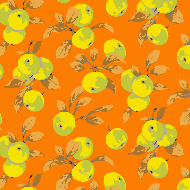PRE-Order Kaffe Fassett February 2027 Collective- Apples PWMD001.ORANGE- Half Yard