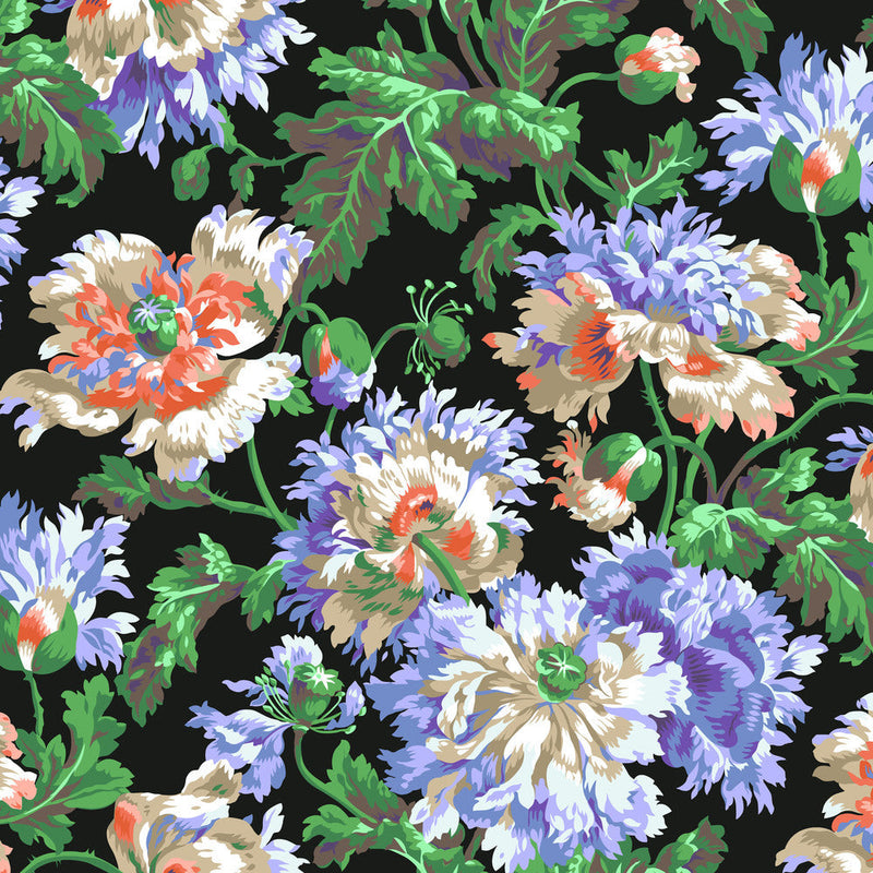 Kaffe Fassett Collective- Philip Jacobs- Garden Party PWPJ020.CONTRAST- Half Yard