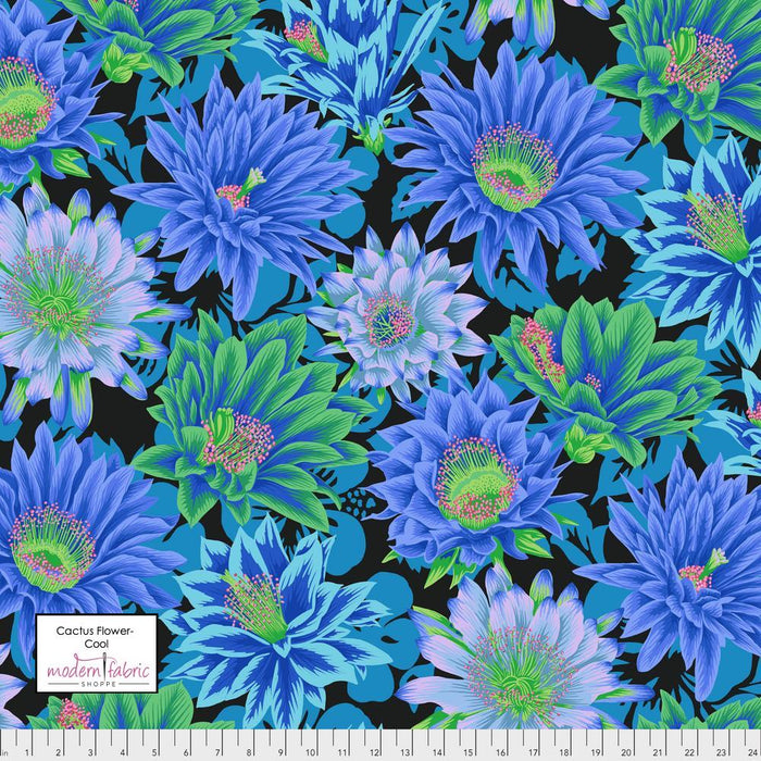 Kaffe Fassett Collective-Philip Jacob- Cactus Flower PWPJ096.COOL- Half Yard