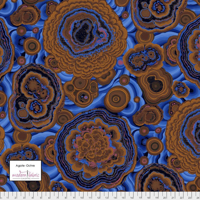 Kaffe Fassett Collective-Philip Jacob- Agate PWPJ106.OCHRE- Half Yard