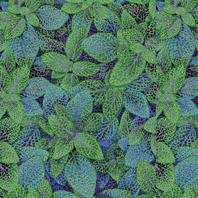 Kaffe Fassett Collective- Fittonia PWGP129.GREEN- Half Yard